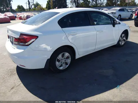 2014 Honda Civic Lx VIN 19XFB2F54EE261911 фото 4