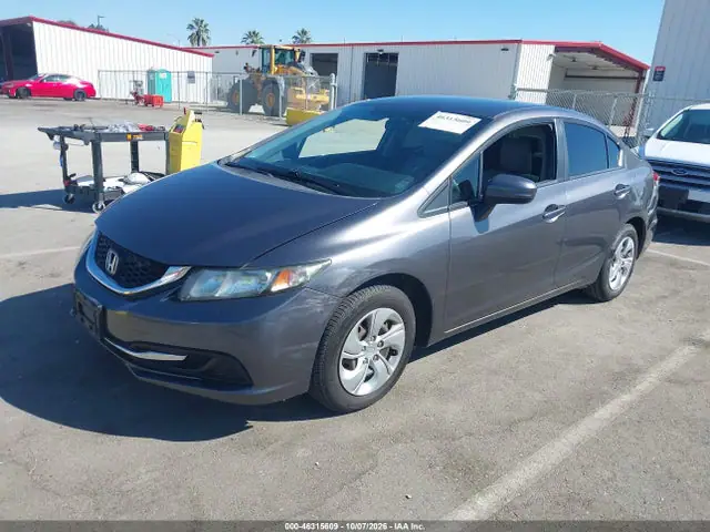 19XFB2F56EE079594 — 2014 Honda Civic LX, фото 2 с аукциона IAAI 13.10.2026, Естественный износ