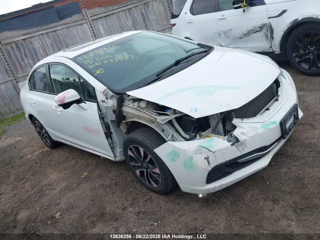 2015 Honda Civic Lx VIN 2HGFB2F57FH033537 фото 1