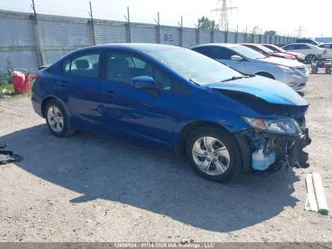 2HGFB2E40FH055386 — 2015 Honda Civic LX, Передняя часть (Front), фото до ремонта