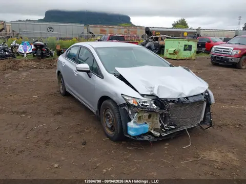 2HGFB2F4XFH005545 — 2015 Honda Civic LX, Передняя часть (Front), фото до ремонта