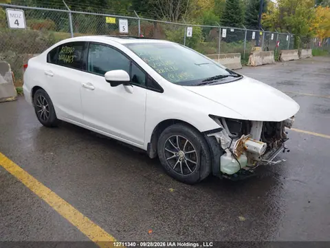 2HGFB2E57FH044863 — 2015 Honda Civic LX, Передняя часть (Front), фото до ремонта