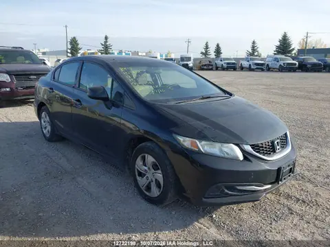 2HGFB2F45FH016548 — 2015 Honda Civic LX, Передняя часть (Front), фото до ремонта