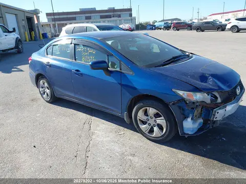2HGFB2F45FH028795 — 2015 Honda Civic LX, Передняя часть (Front), фото до ремонта