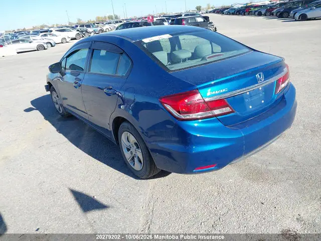 2015 Honda Civic Lx VIN 2HGFB2F45FH028795 фото 3