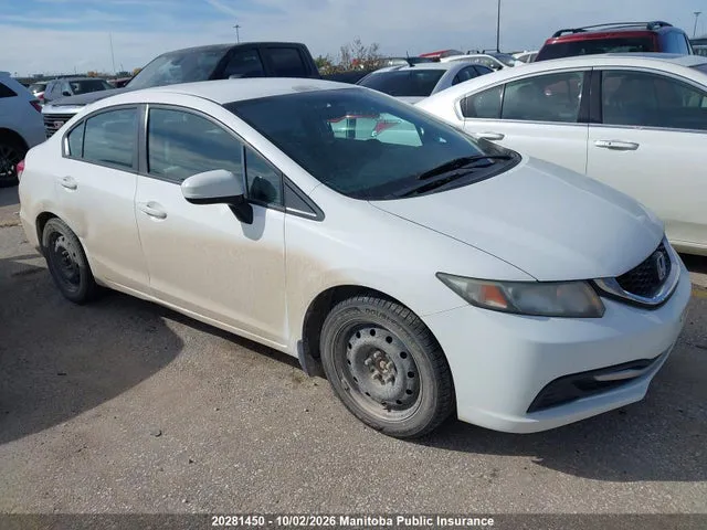 2015 Honda Civic Lx VIN 2HGFB2F42FH043125 фото 1