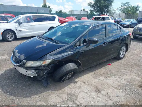 2015 Honda Civic Lx VIN 19XFB2F54FE246522 фото 2