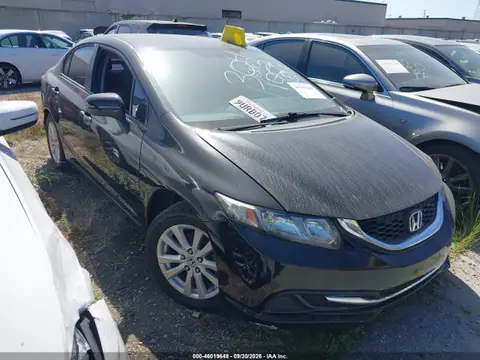 19XFB2F54FE208496 — 2015 Honda Civic LX, Левый бок (Left Side), фото до ремонта