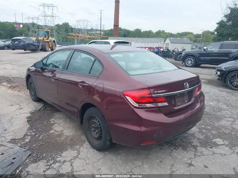 2015 Honda Civic Lx VIN 19XFB2F53FE251002 фото 3