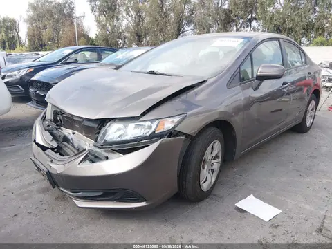 2015 Honda Civic Lx VIN 19XFB2F54FE227601 фото 2