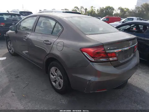 2015 Honda Civic Lx VIN 19XFB2F54FE227601 фото 3