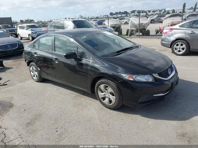 2015 Honda Civic Lx VIN 2HGFB2F57FH546626 фото 1