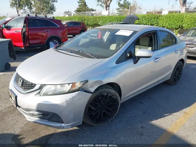 2015 Honda Civic Lx VIN 2HGFB2F56FH519157 фото 2