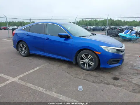 2HGFC2F55GH026648 — 2016 Honda Civic LX, Задняя часть (Rear), фото до ремонта