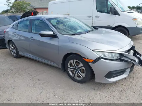 2HGFC2F59GH014728 — 2016 Honda Civic LX, Передняя часть (Front), фото до ремонта