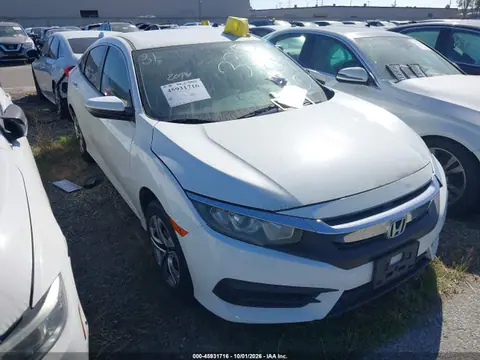 2HGFC2F5XGH528619 — 2016 Honda Civic LX, Левый бок (Left Side), фото до ремонта