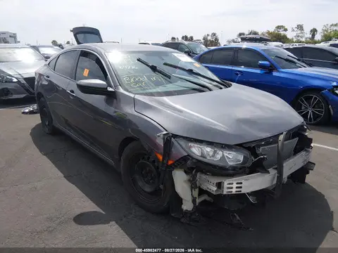 19XFC2F51GE069216 — 2016 Honda Civic LX, Передняя часть (Front End), фото до ремонта