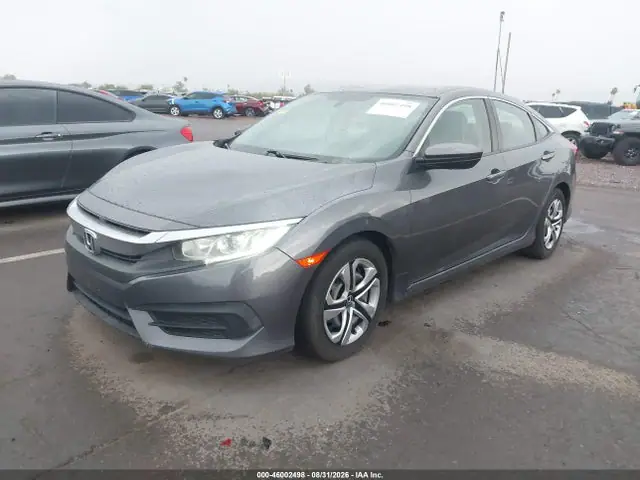 2HGFC2F56GH572245 — 2016 Honda Civic LX, фото 2 с аукциона IAAI 29.09.2026, Передняя часть справа