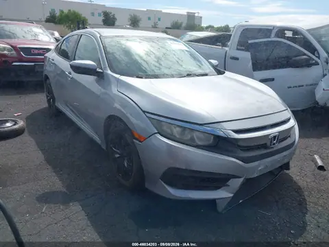 19XFC2F54GE000956 — 2016 Honda Civic LX, Передняя часть (Front End), фото до ремонта