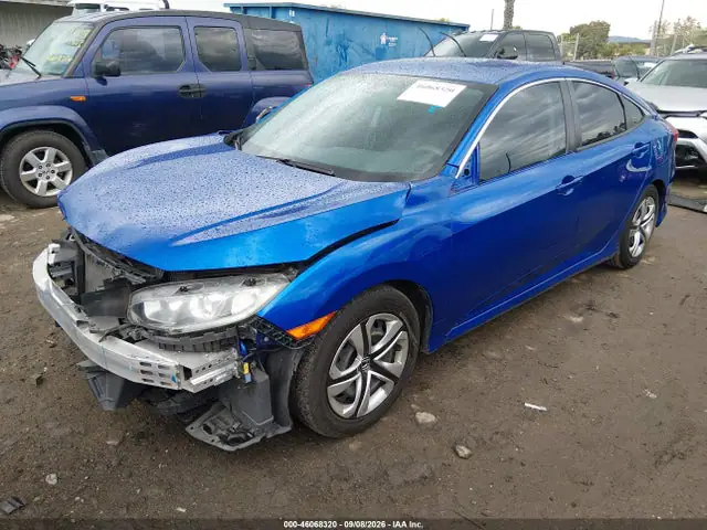 2HGFC2F58GH562042 — 2016 Honda Civic LX, фото 2 с аукциона IAAI 30.09.2026, Передняя часть