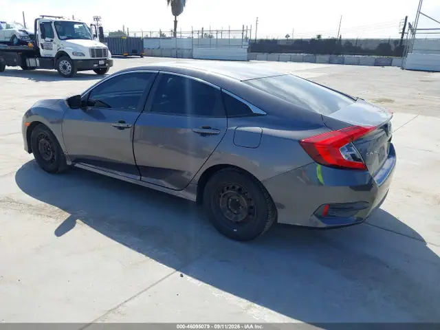 19XFC2F51GE250168 — 2016 Honda Civic LX, фото 3 с аукциона IAAI 30.09.2026, Передняя часть справа