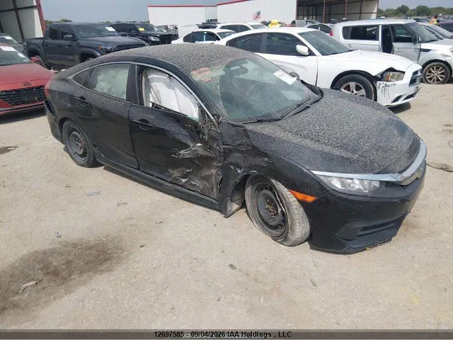 2017 Honda Civic Lx VIN 2HGFC2F57HH027477 фото 1
