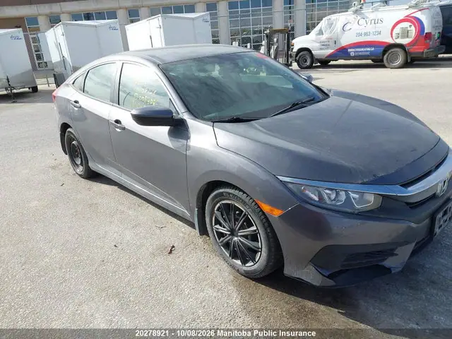 2HGFC2F56HH005308 — 2017 Honda Civic LX, Подтопление (Water), фото до ремонта