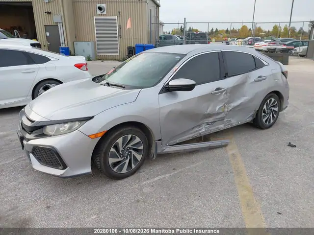 SHHFK7H29HU302045 — 2017 Honda Civic LX, фото 2 с аукциона IAAI 14.10.2026, Левый бок