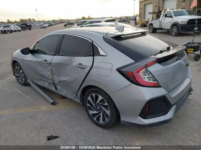SHHFK7H29HU302045 — 2017 Honda Civic LX, фото 3 с аукциона IAAI 14.10.2026, Левый бок