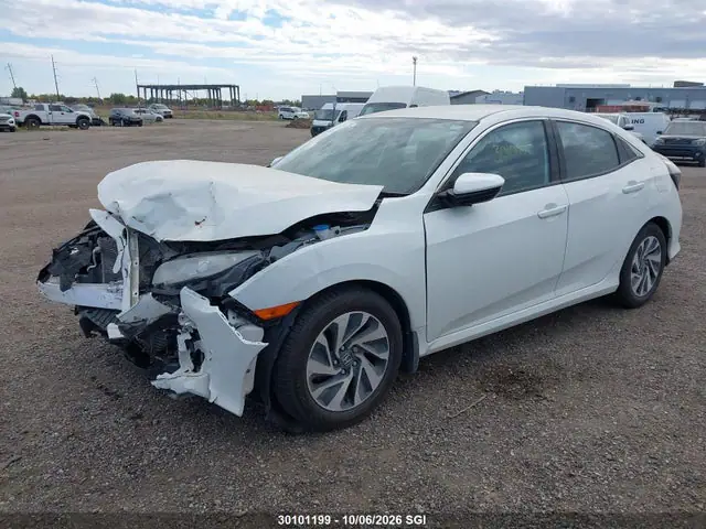 2017 Honda Civic Lx VIN SHHFK7H26HU303511 фото 2