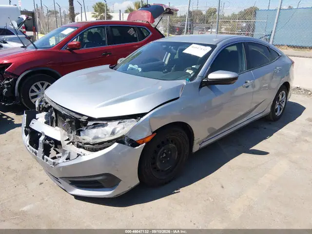 2HGFC2F54HH548950 — 2017 Honda Civic LX, фото 2 с аукциона IAAI 30.09.2026, Передняя часть