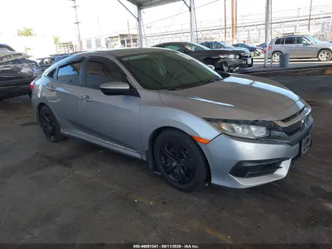 2HGFC2F54HH544588 — 2017 Honda Civic LX, Передняя часть (Front End), фото до ремонта