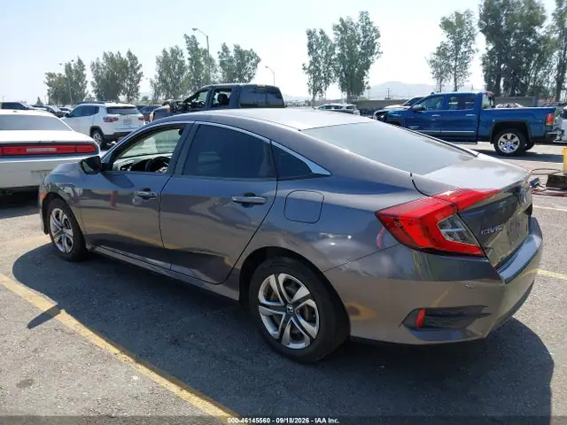 2017 Honda Civic Lx VIN 2HGFC2F57HH574698 фото 3
