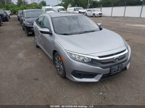 2HGFC2F62JH034240 — 2018 Honda Civic LX, Задняя часть (Rear), фото до ремонта