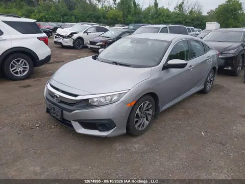 2018 Honda Civic Lx VIN 2HGFC2F62JH034240 фото 2