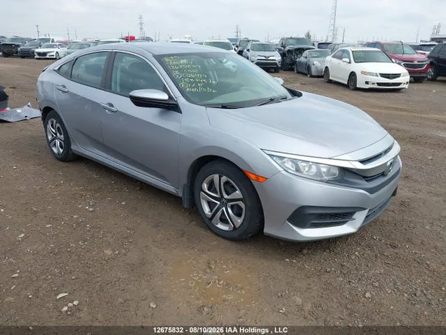 2018 Honda Civic Lx VIN 2HGFC2F54JH006429 фото 1