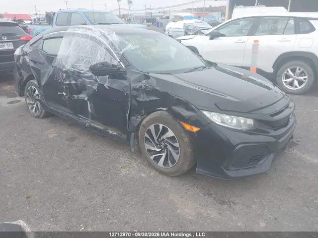 SHHFK7H28JU300518 — 2018 Honda Civic LX, Правый бок (Right Side), фото до ремонта