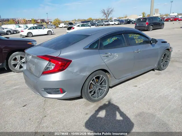 2HGFC2F57JH025699 — 2018 Honda Civic LX, фото 4 с аукциона IAAI 14.10.2026, Передняя часть