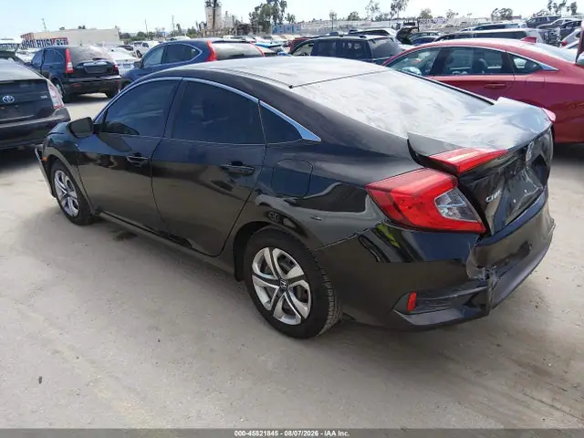 2HGFC2F67JH518050 — 2018 Honda Civic LX, фото 3 с аукциона IAAI 14.10.2026, Передняя и задняя части