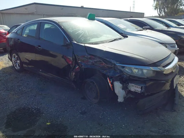 2018 Honda Civic Lx VIN 2HGFC2F52JH557216 фото 1