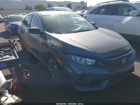 SHHFK7H21JU411654 — 2018 Honda Civic LX, Задняя часть слева (Left Rear), фото до ремонта