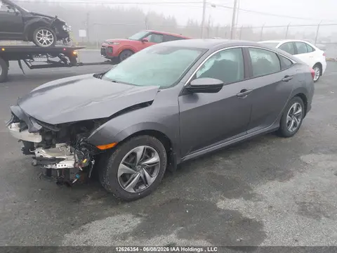 2019 Honda Civic Lx VIN 2HGFC2E52KH030277 фото 2
