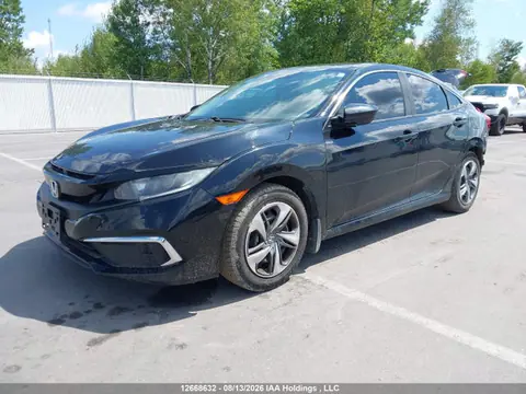 2019 Honda Civic Lx VIN 2HGFC2F56KH026120 фото 2