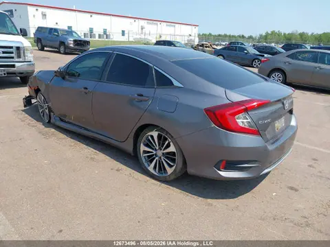 2019 Honda Civic Lx VIN 2HGFC2E51KH023742 фото 3