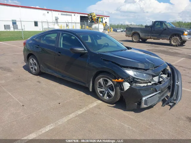 2019 Honda Civic Lx VIN 2HGFC2E53KH018820 фото 1