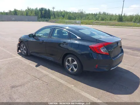 2019 Honda Civic Lx VIN 2HGFC2E53KH018820 фото 3