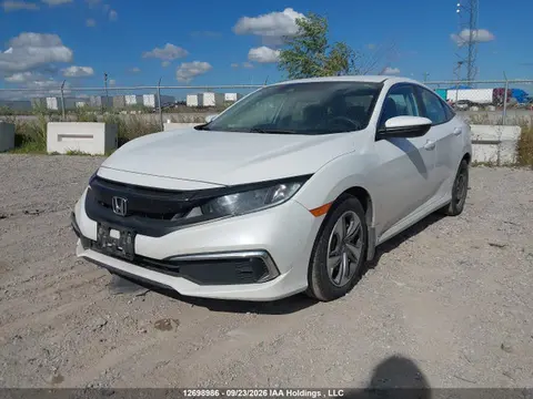 2019 Honda Civic Lx VIN 2HGFC2F53KH036412 фото 2