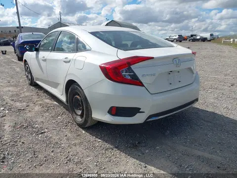 2019 Honda Civic Lx VIN 2HGFC2F53KH036412 фото 3