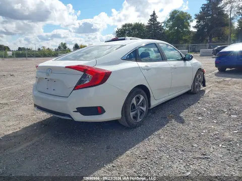 2019 Honda Civic Lx VIN 2HGFC2F53KH036412 фото 4