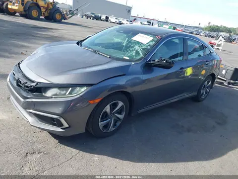 2019 Honda Civic Lx VIN 2HGFC2F65KH562730 фото 2